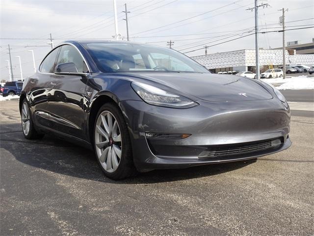 used 2018 Tesla Model 3 car, priced at $19,349