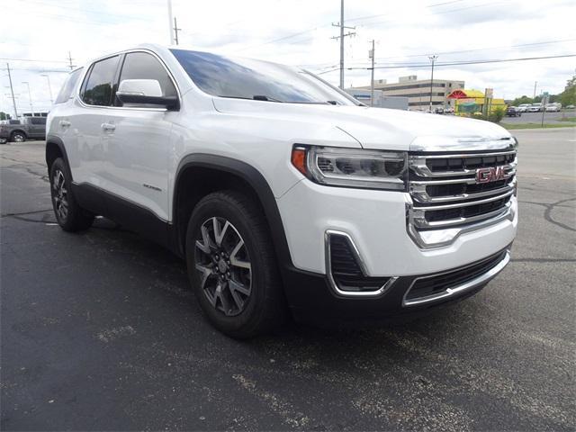 used 2021 GMC Acadia car, priced at $18,353