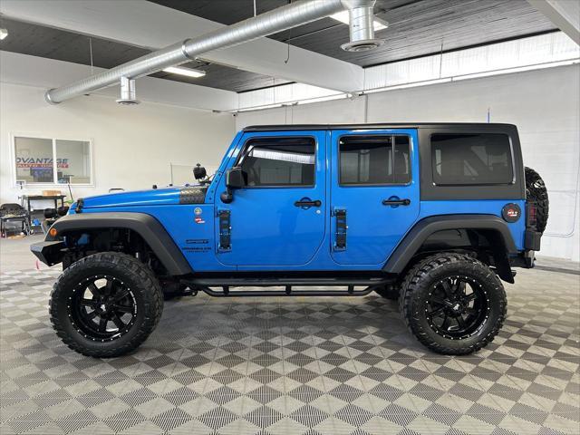 used 2015 Jeep Wrangler Unlimited car, priced at $21,500