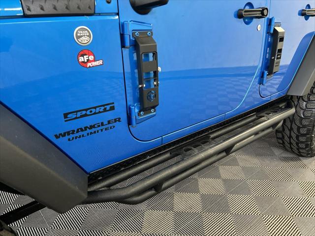 used 2015 Jeep Wrangler Unlimited car, priced at $21,500