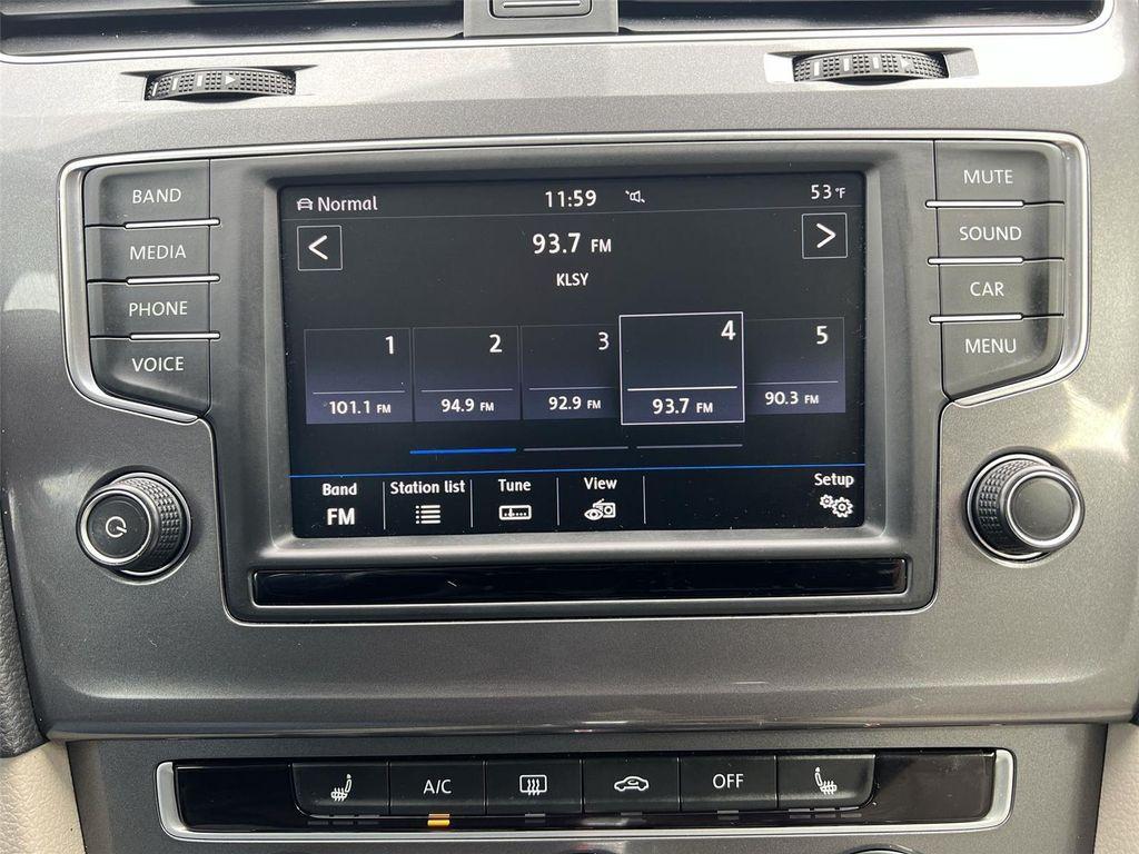 used 2017 Volkswagen Golf Alltrack car, priced at $18,600