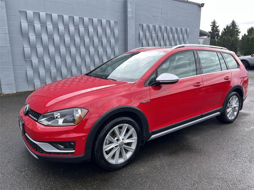 used 2017 Volkswagen Golf Alltrack car, priced at $18,600