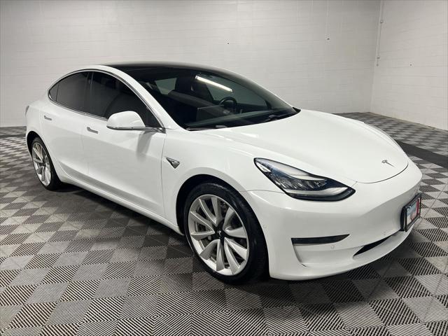 used 2018 Tesla Model 3 car, priced at $22,900