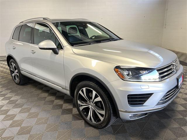 used 2017 Volkswagen Touareg car, priced at $19,100