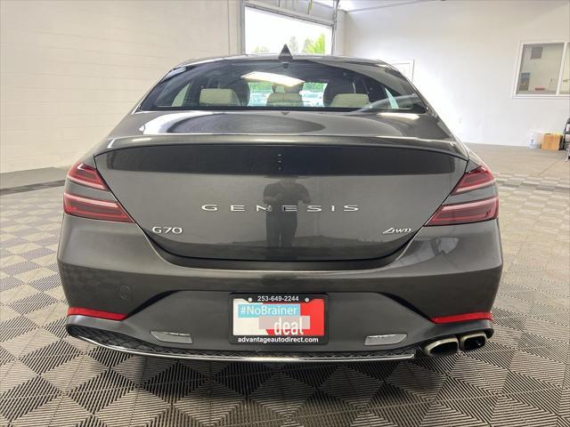 used 2023 Genesis G70 car, priced at $28,900