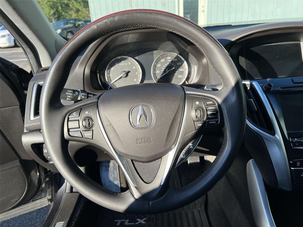 used 2015 Acura TLX car, priced at $17,500