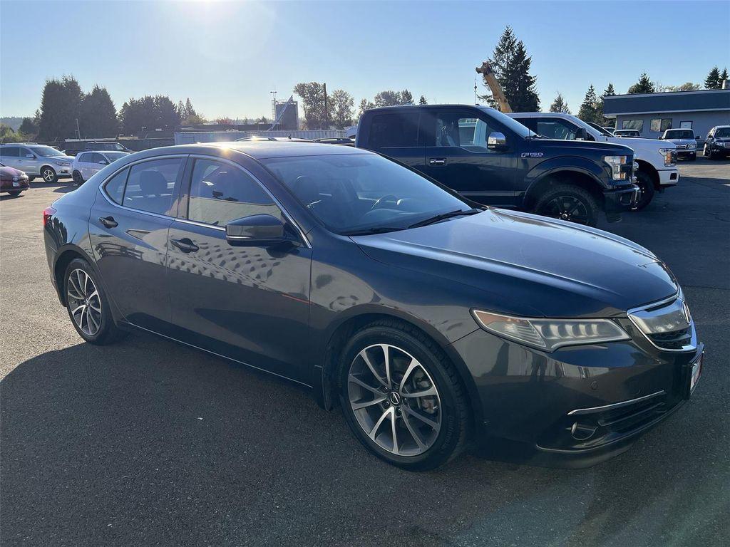 used 2015 Acura TLX car, priced at $17,500