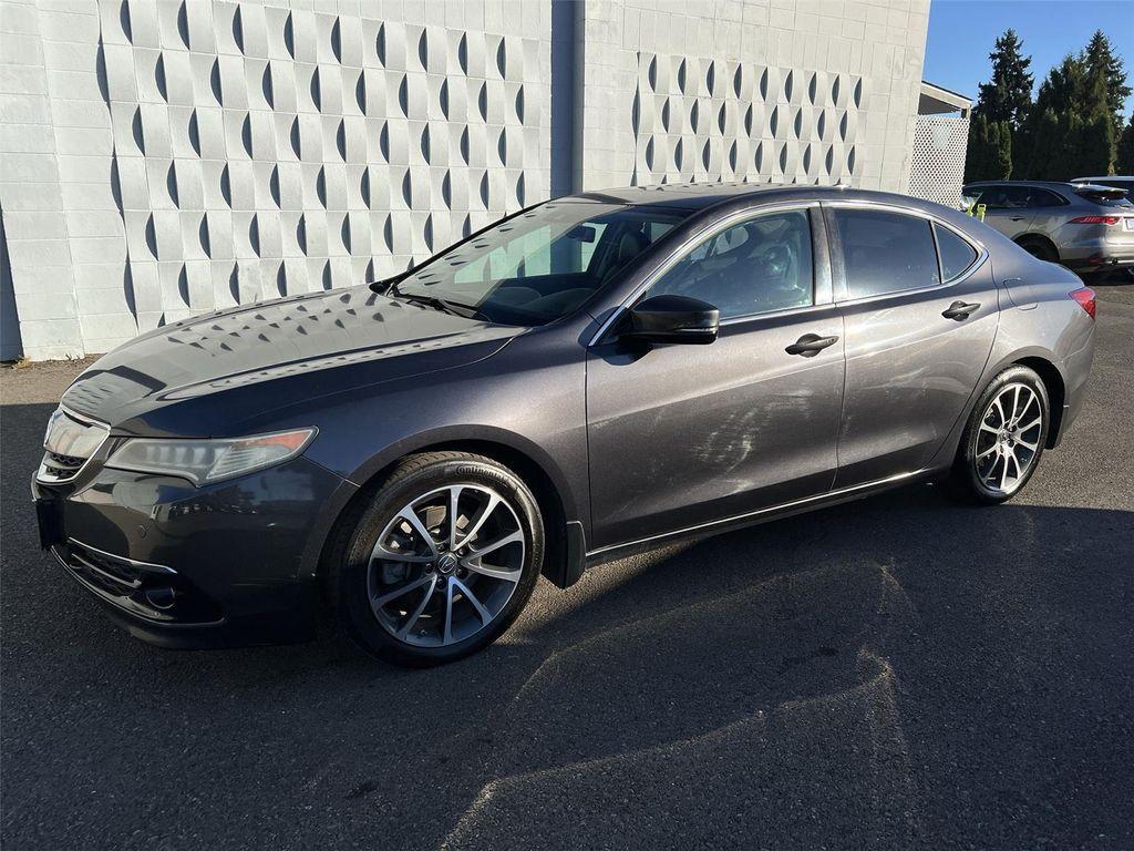 used 2015 Acura TLX car, priced at $17,500