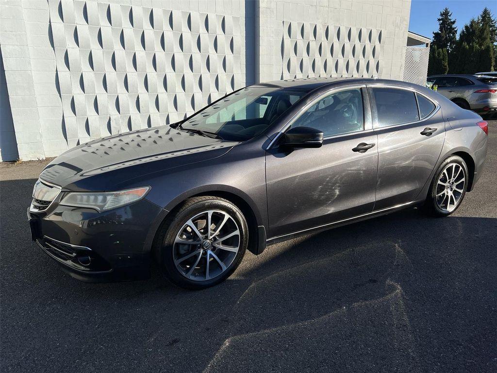 used 2015 Acura TLX car, priced at $17,500
