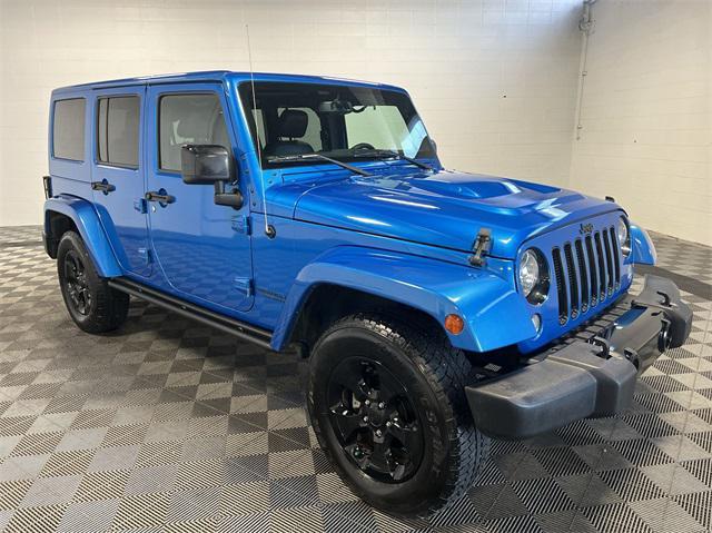 used 2015 Jeep Wrangler Unlimited car, priced at $24,700