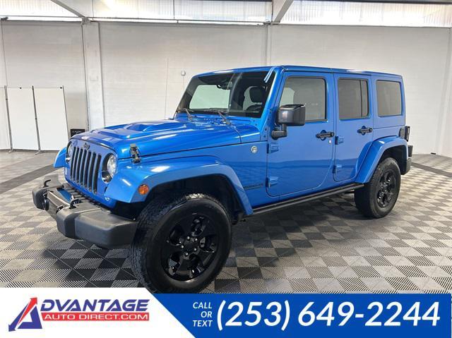 used 2015 Jeep Wrangler Unlimited car, priced at $24,700