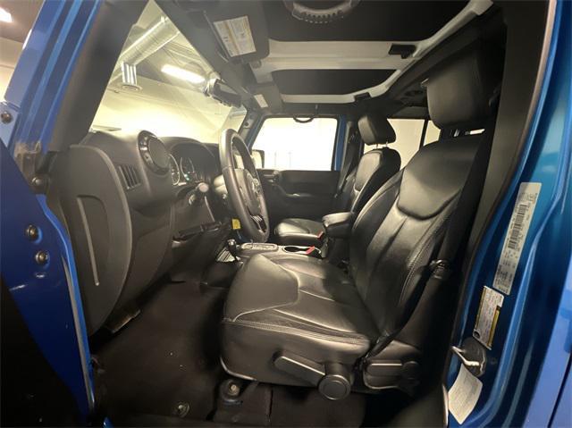 used 2015 Jeep Wrangler Unlimited car, priced at $24,700