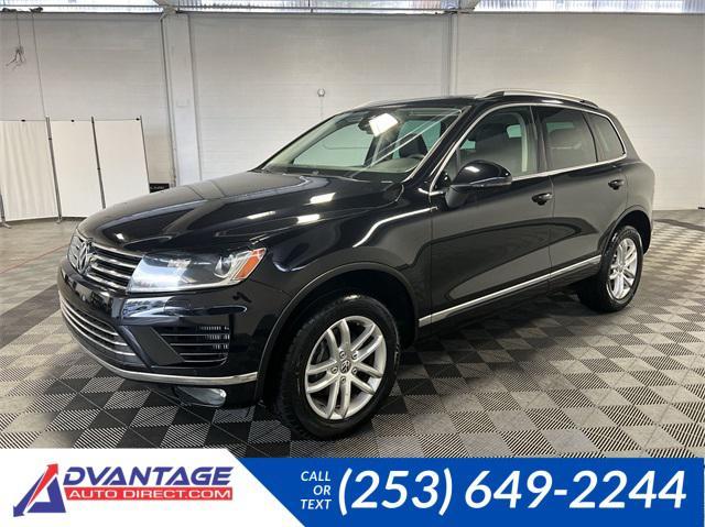 used 2016 Volkswagen Touareg car, priced at $49,900