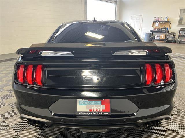 used 2022 Ford Mustang car, priced at $34,900