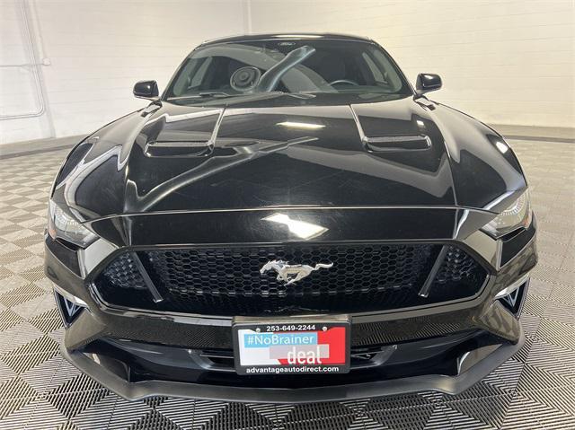 used 2022 Ford Mustang car, priced at $34,900