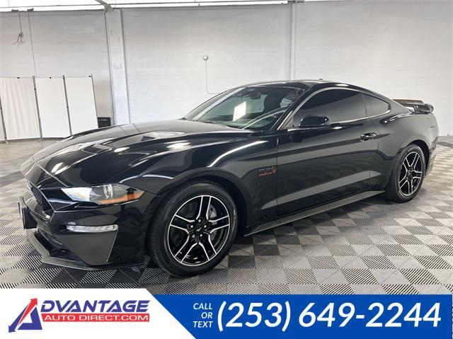 used 2022 Ford Mustang car, priced at $34,900