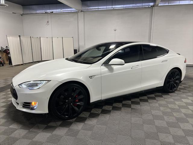 used 2014 Tesla Model S car, priced at $16,999