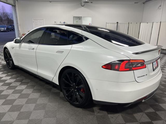 used 2014 Tesla Model S car, priced at $16,999