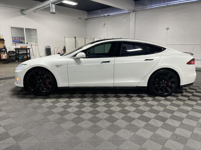 used 2014 Tesla Model S car, priced at $16,999