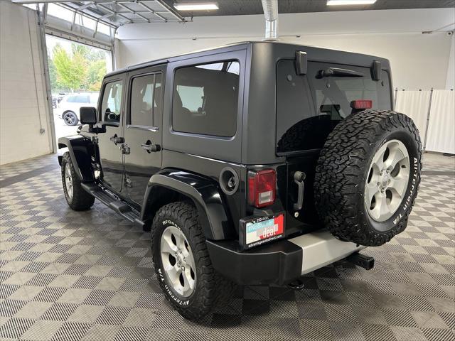 used 2013 Jeep Wrangler Unlimited car, priced at $16,100