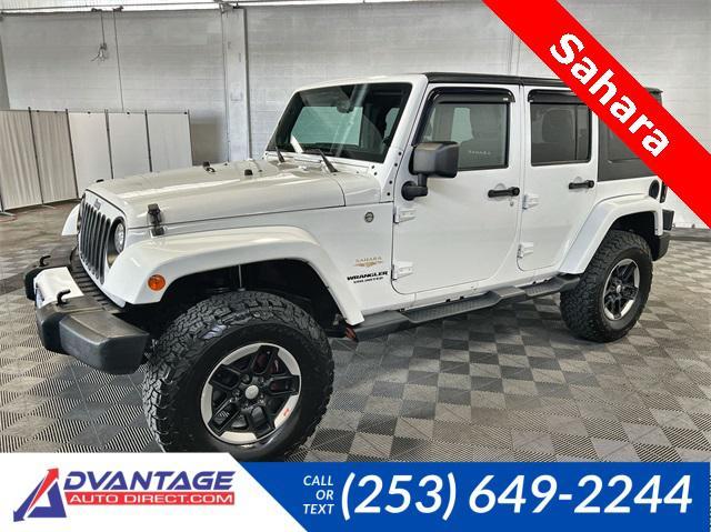 used 2014 Jeep Wrangler Unlimited car, priced at $22,900