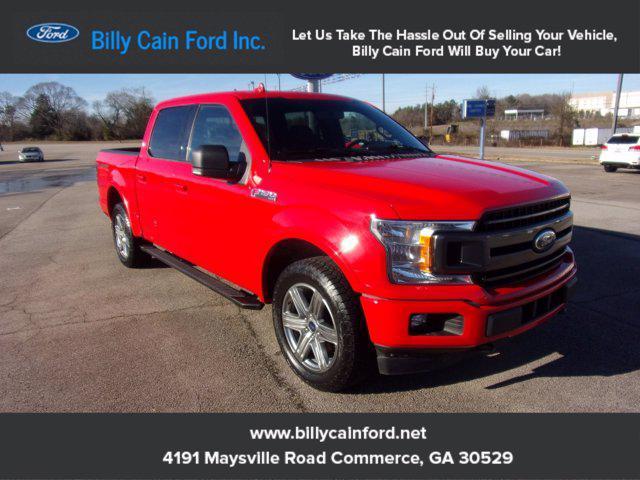 used 2018 Ford F-150 car, priced at $34,998