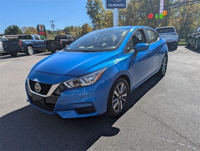 used 2022 Nissan Versa car, priced at $12,450