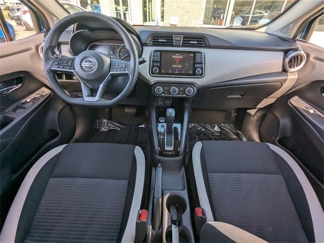 used 2022 Nissan Versa car, priced at $12,450