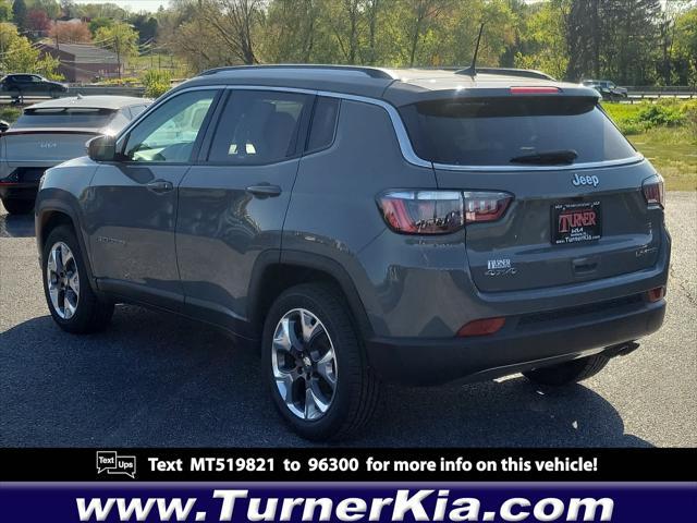 used 2021 Jeep Compass car, priced at $19,952