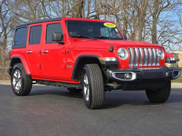 used 2020 Jeep Wrangler Unlimited car, priced at $24,975