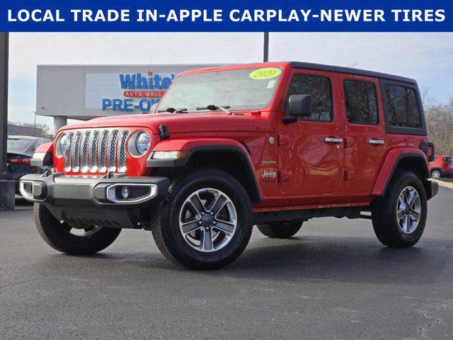 used 2020 Jeep Wrangler Unlimited car, priced at $24,975