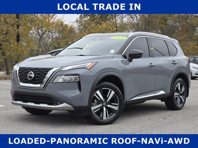 used 2021 Nissan Rogue car, priced at $24,871