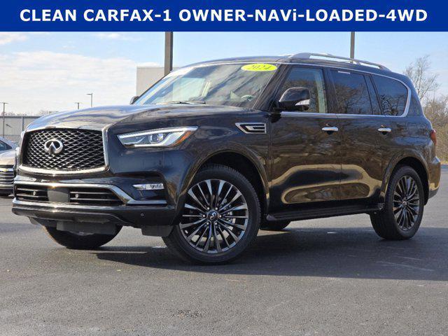 used 2024 INFINITI QX80 car, priced at $55,789