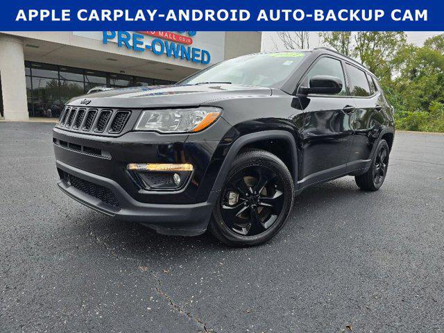 used 2021 Jeep Compass car, priced at $19,996