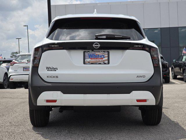 new 2025 Nissan Kicks car, priced at $26,525