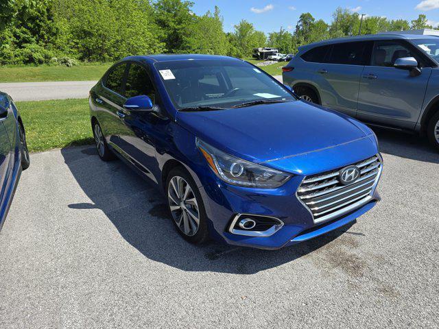 used 2022 Hyundai Accent car, priced at $18,490