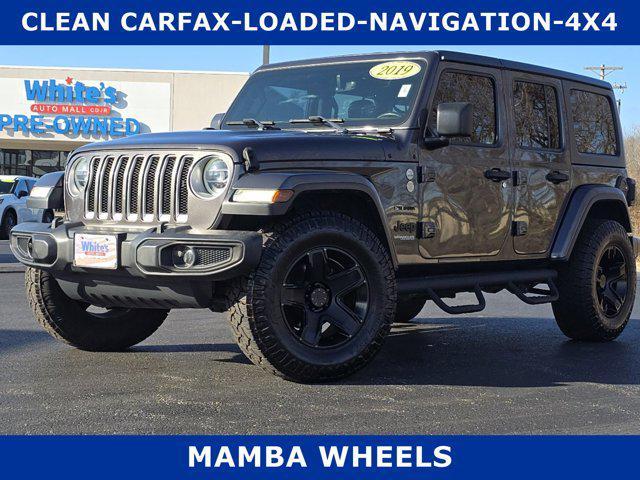 used 2019 Jeep Wrangler Unlimited car, priced at $29,475