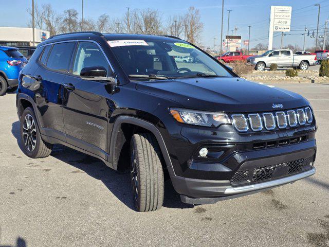 used 2022 Jeep Compass car, priced at $24,587