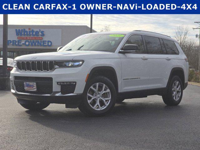 used 2021 Jeep Grand Cherokee L car, priced at $33,975