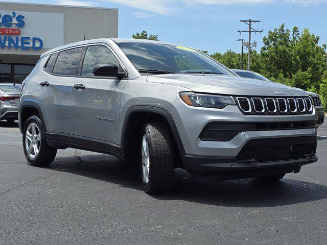 used 2023 Jeep Compass car, priced at $24,975