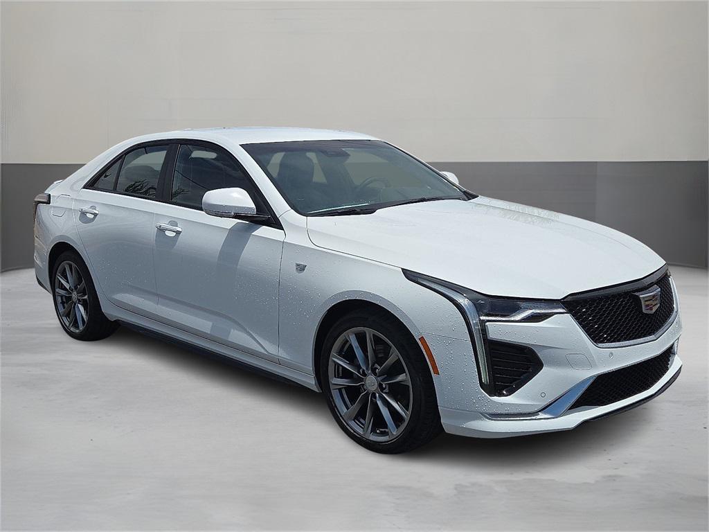 new 2025 Cadillac CT4 car, priced at $45,290