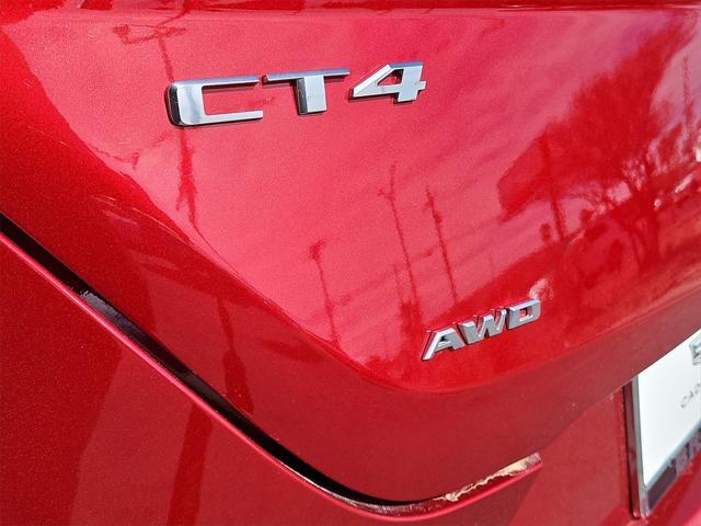 new 2025 Cadillac CT4 car, priced at $50,023