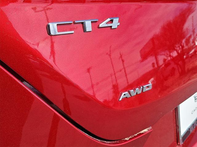 new 2025 Cadillac CT4 car, priced at $50,023