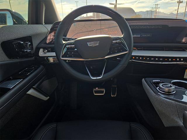 new 2025 Cadillac OPTIQ car, priced at $55,615
