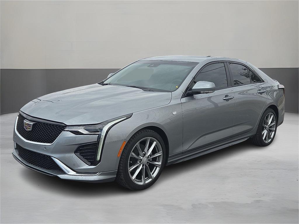 new 2025 Cadillac CT4 car, priced at $45,915