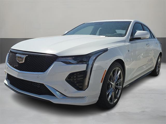 new 2025 Cadillac CT4 car, priced at $45,290