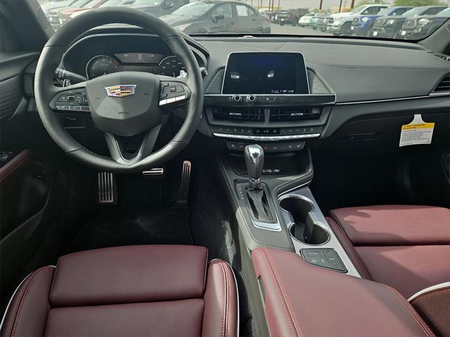 new 2025 Cadillac CT4 car, priced at $45,190