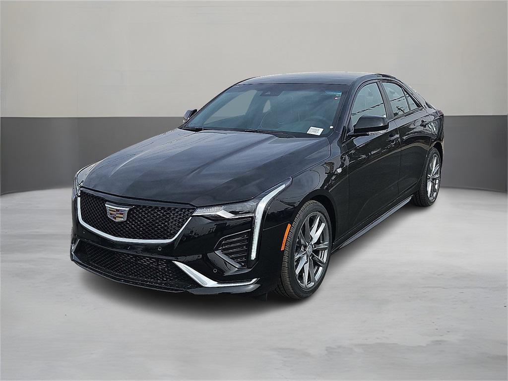new 2025 Cadillac CT4 car, priced at $45,190