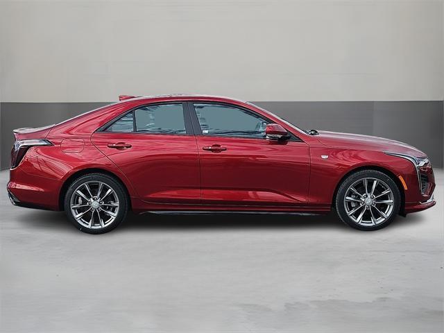new 2025 Cadillac CT4 car, priced at $46,415
