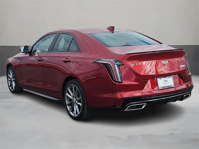 new 2025 Cadillac CT4 car, priced at $46,415